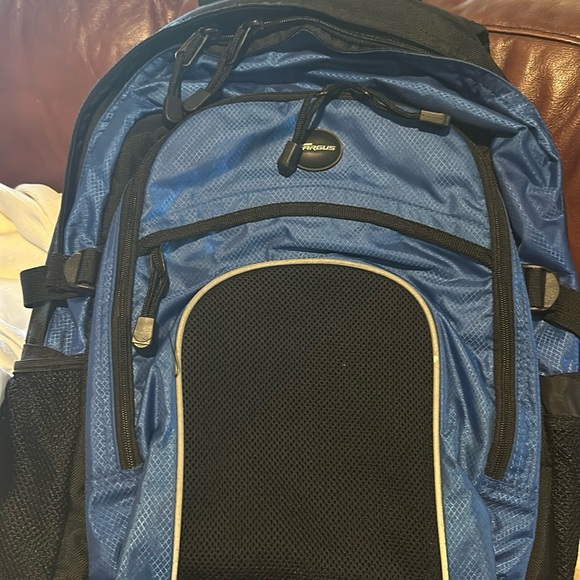Targus Other - Targus backpack navy blue/black padded back and adjustable straps